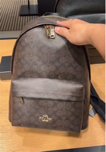 Coach's new design backpack