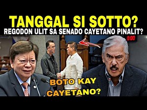 WOW GOODNEWS! MARCOLETA BALIK BLUE RIBBON NA? CAYETANO IPALIT KAY SOTTO? SENADO TUMIWALAG NA?