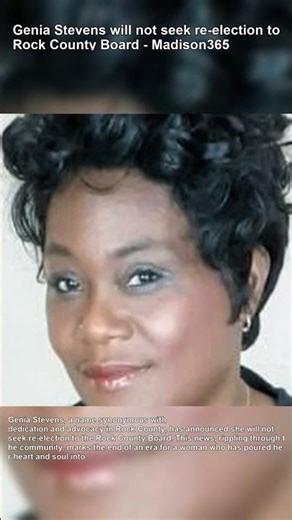 Genia Stevens End of an Era