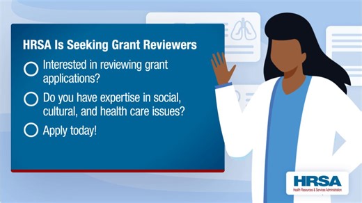 2.9K views | Become a Grant Reviewer! #HRSA needs subject matter...