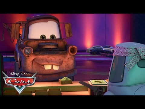 Mater Visits Tokyo! | Pixar Cars | @disneyjr