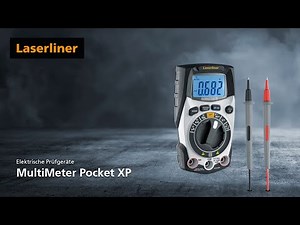 Elektrische Prüfgeräte - Laserliner - MultiMeter Pocket XP - 083.036A