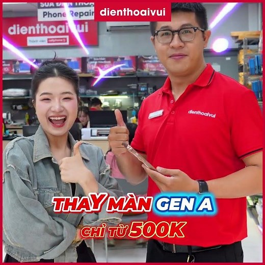 📱 iPhone vỡ màn hình? Thay mới chỉ từ 400K tại Điện Thoại Vui😍