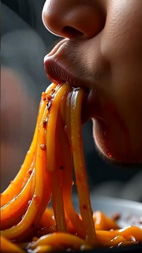 Spicy Juicy Noodles ASMR 🌶️🔥 | Extreme Slurping & Eating Sounds