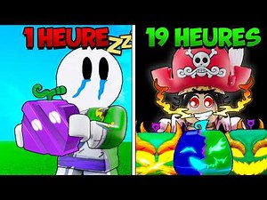 J'ai passé 24 Heures dans Blox Fruits ! (avec ‪@ShizutoVF‬ )