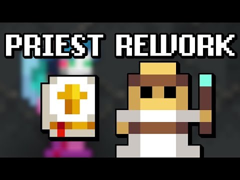 RotMG PRIEST REWORK Incoming! Testing Update Tome Rework, Quiet Rework And Wand BUFFS!