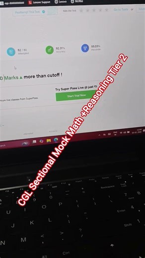 #CGL Sectional Mock Tier2 Math +Reasoning #