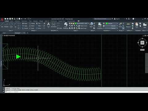 AutoCAD Drafting Course - HVAC - Learn how to Draw Flex Duct in AutoCAD-Part 2