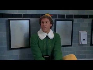 Zooey Deschanel singing in shower in ELF