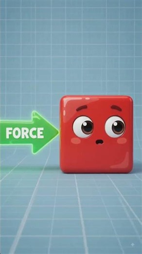 Newton's first law of motion | law of inertia | learn science by animation, science for all