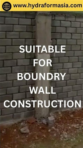Wow!! No Cement Mortar and Plaster on Boundary Wall. Construct with Interlocking Bricks @ 9312578095