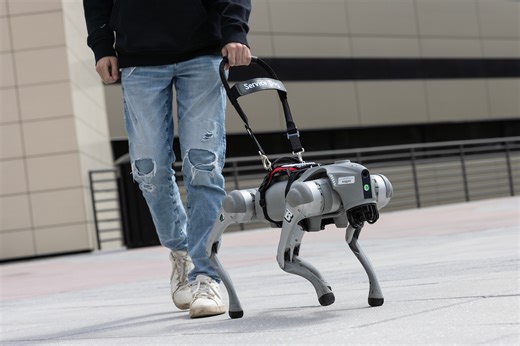 These AI-Powered Guide Dogs Don’t Just Lead  – They Talk | Newswise
