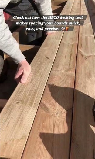 Professional Decking Tip: Using a HECO Decking Spacer