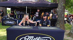 Dan McCarthy leads Open Pro after Day One at the Mathews Pro/Am in Metropolis. | Competition Archery Media