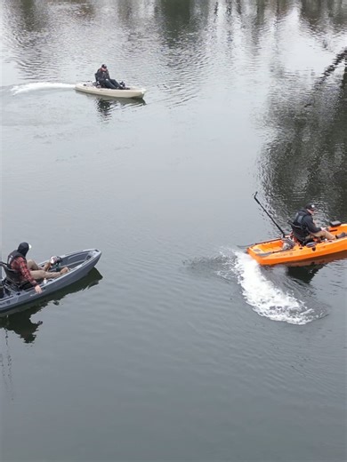 Does a motorized kayak need registration? Depends on your state. Always check local laws. Nav lights are already built in from the factory. No extra wiring later. #motorizedkayak #electrickayak #kayakfishing #boatlaws #fluxjet @_wolf_of_walmart @aaanglers