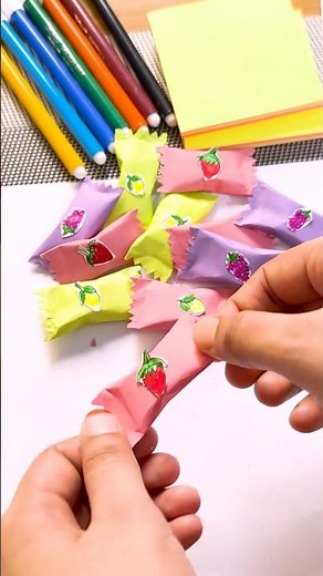 Paper Candy Craft Tutorial | Simple Origami Candy DIY ‪@SamiasCraftWorld‬ #artandcraft
