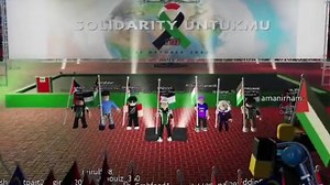 Anak dan Remaja Malaysia Gelar Aksi Bela Palestina dalam Game Roblox