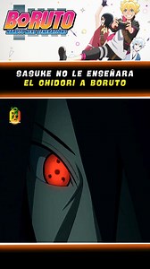 1.1M views · 10K reactions | Sasuke no le quiere enseñar el chidori a Boruto #sasuke #anime #boruto | Mememo | Facebook