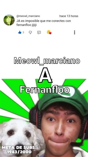 Meowl_marciano A Fernanfloo| #sixdegreesofseparation #roblox