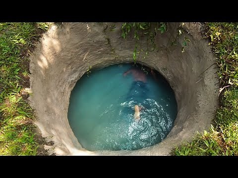 Building Inground Pool Underground Termites Mound