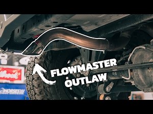 Flowmaster Outlaw Sound Test for Ford Bronco