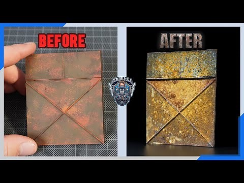 REAL RUST On Plastic Scale Model Kits? AMMO's U-Rust Corrosion Creator Set Review / Guide / Tutorial