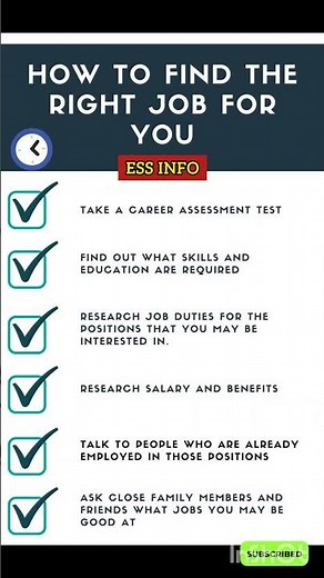 how to find right job | cv tips #jobsearch