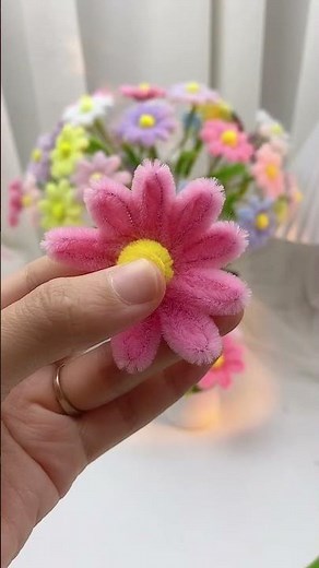 DIY Pipe Cleaner Flower Bouquet Tutorial for Beginners