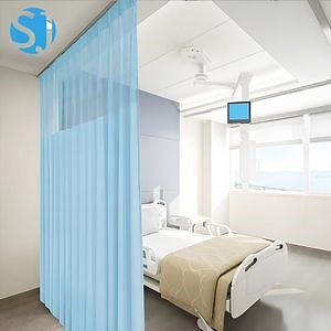 [Hot Item] Medical Curtain Rail System Ceiling Mounted Aluminum Track for ICU and Operating Rooms