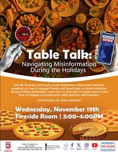 Table Talk: Holiday from Misinformation