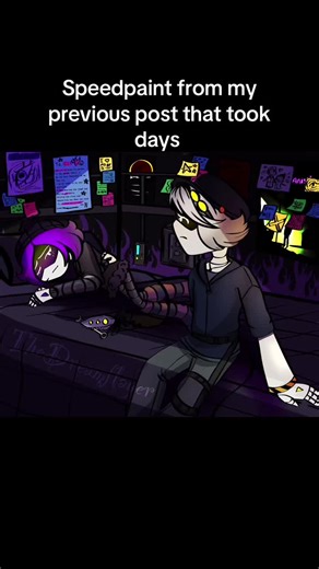 ⋆˙⟡ 𖤓 𝔈𝔩𝔦𝔞 𖤓 ⟡˙⋆ (@dreamflayer)’s video of Speed Painting