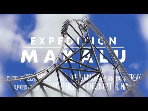 EXPEDITION MAKALU | 342ft Tall Gigacoaster in Planet Coaster 2