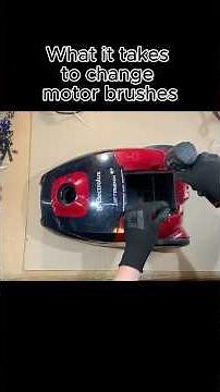 What it takes to change motor brushes? #electrolux #vacuumrepair #motorrepair #fixityourself