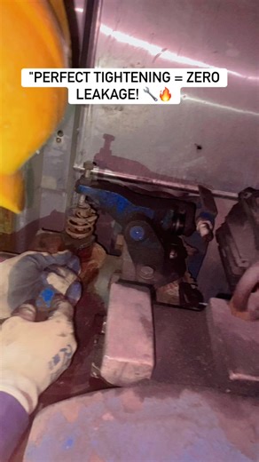 "Can Just One Turn Fix a Valve Leak? 🔧 Gland bush tightening on a poppet valve — precision matters!" #ValveRepair #EngineeringLife #BoilerMaintenance | Power Plant Team