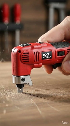Mini Multi Tool in Action 🔥 Satisfying Wood Cutting #shorts