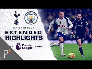 Tottenham Hotspur v. Manchester City | PREMIER LEAGUE HIGHLIGHTS | 2/1/2026 | NBC Sports