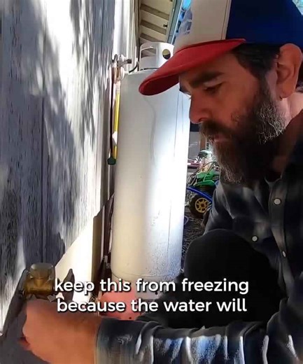 How we prepped our water for harsh winters ☃️