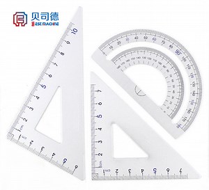 [Hot Item] Plastic Ruler Plastic Stationery Triangle Ruler Plastic Protractor Injection Molding Machine