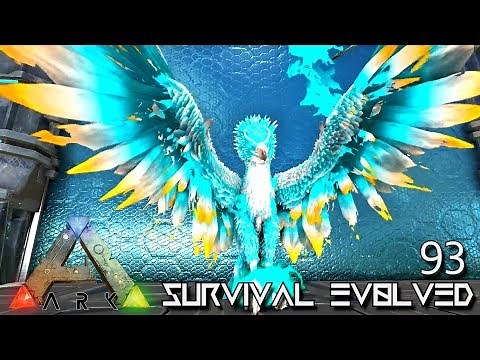 ARK: SURVIVAL EVOLVED - NEW GOD PHOENIX AKAT'S ANGEL PET FOREWORLD MYTH E93 (MOD EXTINCTION CORE)