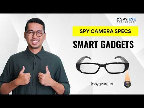 How Spy Camera Eye Wear Works | Hidden Camera Specs ‪@spygearguru‬ #spycamera #hiddencamera