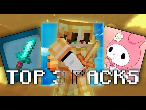 TOP 3 BEST PvP Texture Packs For Minecraft Bedrock 1.21+