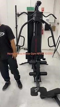 Multi-station home gym with compact leg press! Next Fitness 10350 home gym