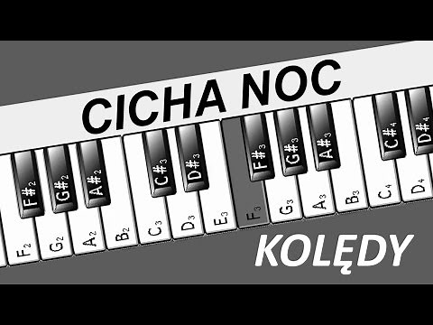 Jak grać ♫ CICHA NOC ♫ na keyboardzie || prostykeyboard.blogspot.com ||