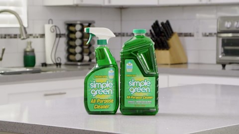 Simple Green All Purpose Cleaner Spray and Refill, Green, 3 Piece Set, 1 Count (Lemon)