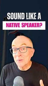 Want to be a native speaker?