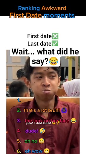 Awkward, funny, and painful 😂 Don’t miss it! #shorts #viral #awkwardmoments #firstdate #fyp