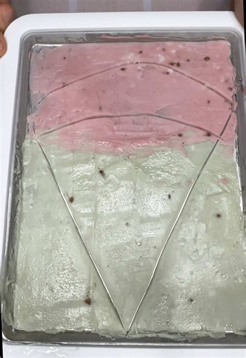 철판 아이스크림 만들기: 수박바 따라하기