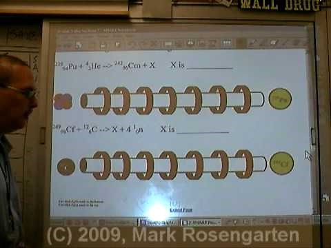 Chemistry Tutorial 3.04a Artificial Transmutation