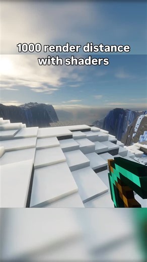 Donut on Instagram: "Mods are distant horizons / Reterraforged / bliss shaders"