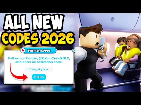 ALL WORKING CABIN CREW SIMULATOR CODES ROBLOX - New Cabin Crew Simulator Codes 2026! (REDEEM NOW)